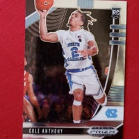 Load image into Gallery viewer, 2020 Prizm Cole Anthony RC #49 North Carolina Tar Heels/Orlando Magic SHIPPING INCLUDED
