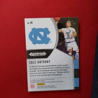Load image into Gallery viewer, 2020 Prizm Cole Anthony RC #49 North Carolina Tar Heels/Orlando Magic SHIPPING INCLUDED
