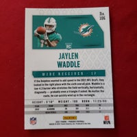 Load image into Gallery viewer, 2021 Pheonix Jaylen Waddle RC #106 Sun Burst Alabama Crimson Tide/Miami Dolphins SHIPPING IS INCLUDED
