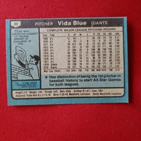 Load image into Gallery viewer, 1980 Topps Vida Blue #30 San Francisco Giants HOF SHIPPING IS INCLUDED

