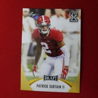 2021 Leaf Draft Patrick Surtain II #38 Denver Broncos Alabama Crimson Tide SHIPPING INCLUDED