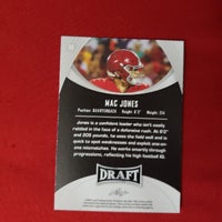 Load image into Gallery viewer, 2021 Leaf Draft Mac Jones #06 N.E. Patriots Alabama Crimson Tide SHIPPING INCLUDED
