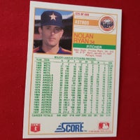 Load image into Gallery viewer, 1988 Score Nolan Ryan #575 Houston Astros HOFer SHIPPING IS INCLUDED
