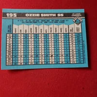 Load image into Gallery viewer, 1990 Bowman Ozzie Smith #195 St Louis Cardinals HOF SHIPPED AND INSURED
