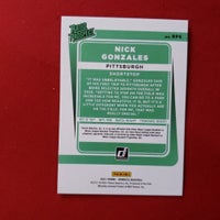 Load image into Gallery viewer, 2021 Donruss Nick Gonzales Rated Prospect Rapture Parallel Pirates SHIPPING IS INCLUDED
