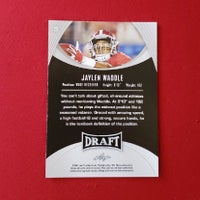 Load image into Gallery viewer, 2021 Leaf Draft Jaylen Waddle #28 Alabama Crimson Tide Miami Dolphins SHIPPING INCLUDED
