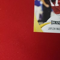 Load image into Gallery viewer, 2021 Leaf Draft Jaylen Waddle #28 Alabama Crimson Tide Miami Dolphins SHIPPING INCLUDED
