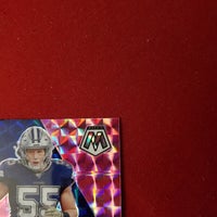 Load image into Gallery viewer, 2020 Mosaic Leighton Vander Esch Pink Prizm #61 Dallas Cowboys SHIPPING INCLUDED
