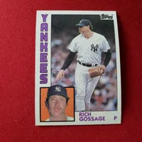 Load image into Gallery viewer, 1984 Topps Rich &quot;Goose&quot; Gossage #670 New York Yankees HOF SHIPPING IS INCLUDED
