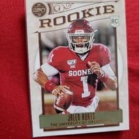 Load image into Gallery viewer, 2020 Legacy Jalen Hurts RC Base #142 Oklahoma Sooners Philadelphia Eagles SHIPPING IS INCLUDED
