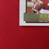 Load image into Gallery viewer, 2020 Legacy Jalen Hurts RC Base #142 Oklahoma Sooners Philadelphia Eagles SHIPPING IS INCLUDED
