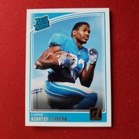 Load image into Gallery viewer, 2018 Donruss Kerryon Johnson Rated Rookie #320 Auburn SHIPPING IS INCLUDED

