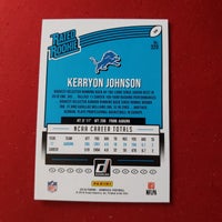 Load image into Gallery viewer, 2018 Donruss Kerryon Johnson Rated Rookie #320 Auburn SHIPPING IS INCLUDED
