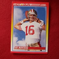 1990 Score Joe Montana #311 Hot Gun San Francisco 49ers HOF SHIPPED AND INSURED