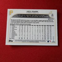 Load image into Gallery viewer, 2022 Topps Chrome Hoy Park RC #32 Pittsburgh Pirates SHIPPED AND INSURED
